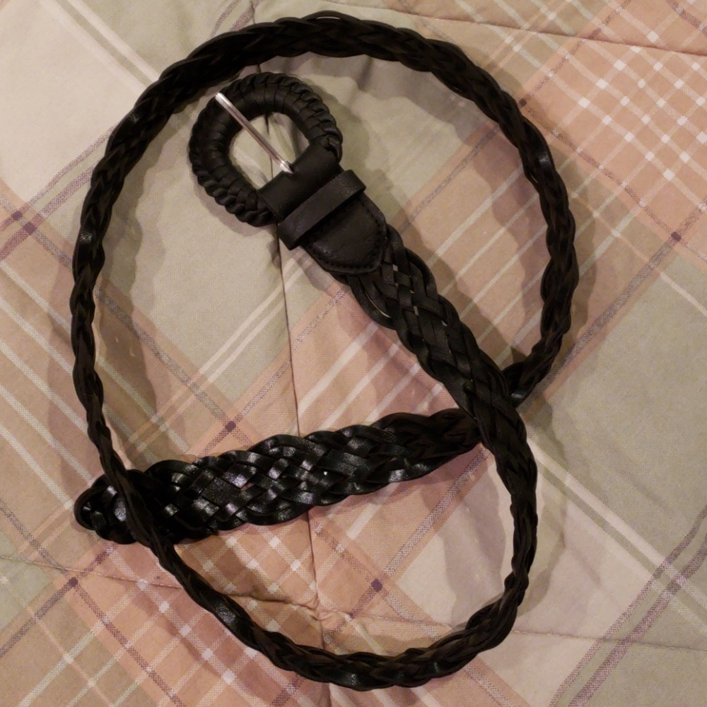 🔥4 for $20- Black Braided Belt